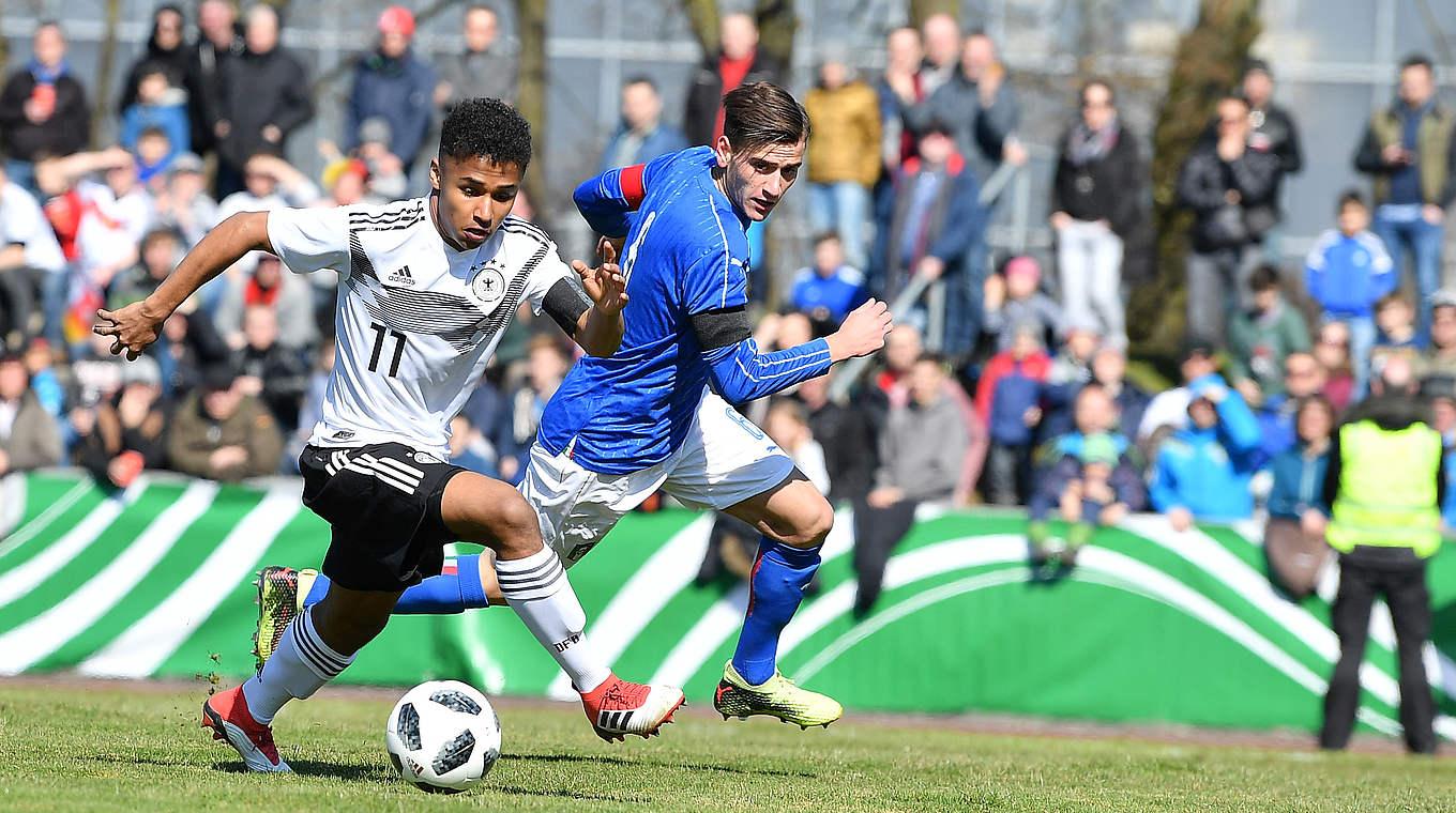 Viele Tore in Biberach, dennoch verloren: die U 16 unterliegt Italien © 2018 Getty Images