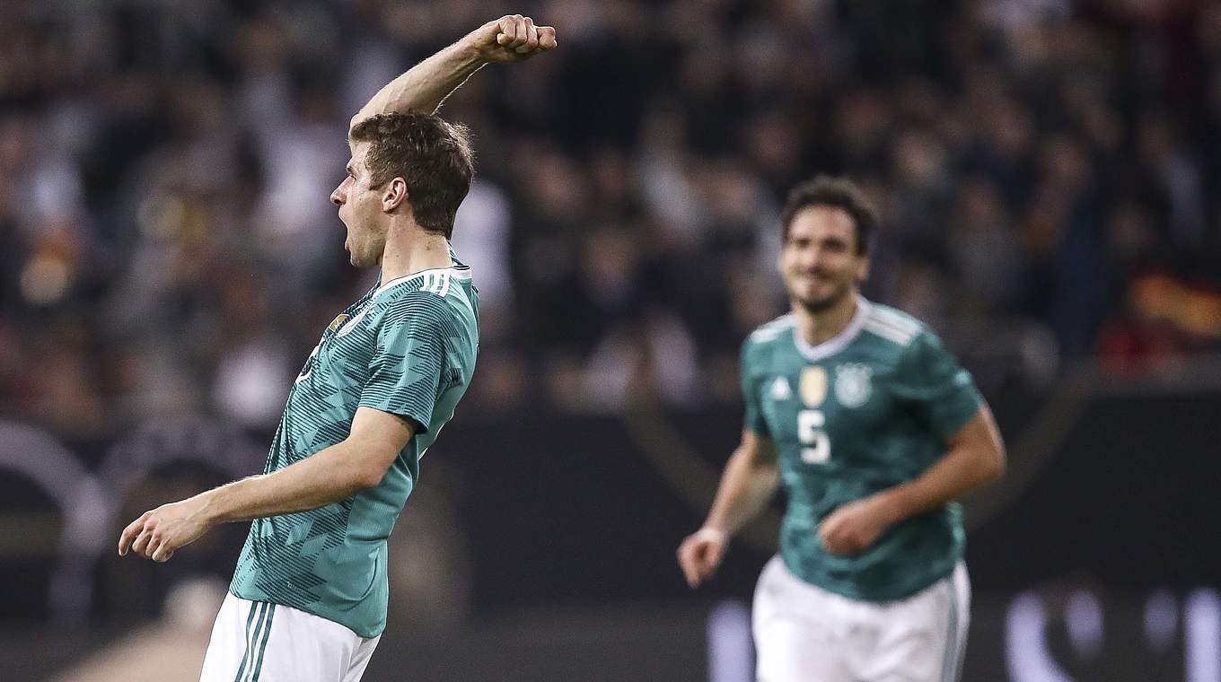 Außergewöhnliches Tor zum Ausgleich: Müller ist der "Spieler des Spanien-Spiels" © 2018 Getty Images