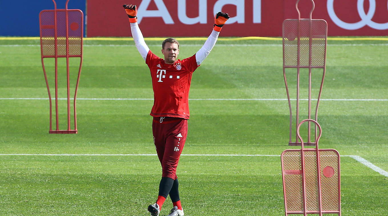 Absolviert bei Bayern München wieder Laufeinheiten: Manuel Neuer © AFP/Getty Images