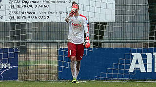 Sieht im Auswärtsspiel beim MSV Duisburg Rot: FFC-Torfrau Desirée Schumann © imago/foto2press