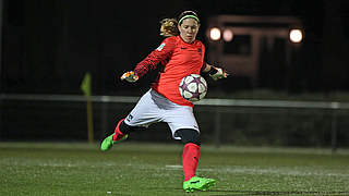 Für ein Spiel gesperrt: Romina Kunze vom TSV Schott Mainz © imago/Hartenfelser