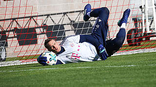 Back between the posts: After an injury layoff, Manuel Neuer is making saves once again © FC Bayern München