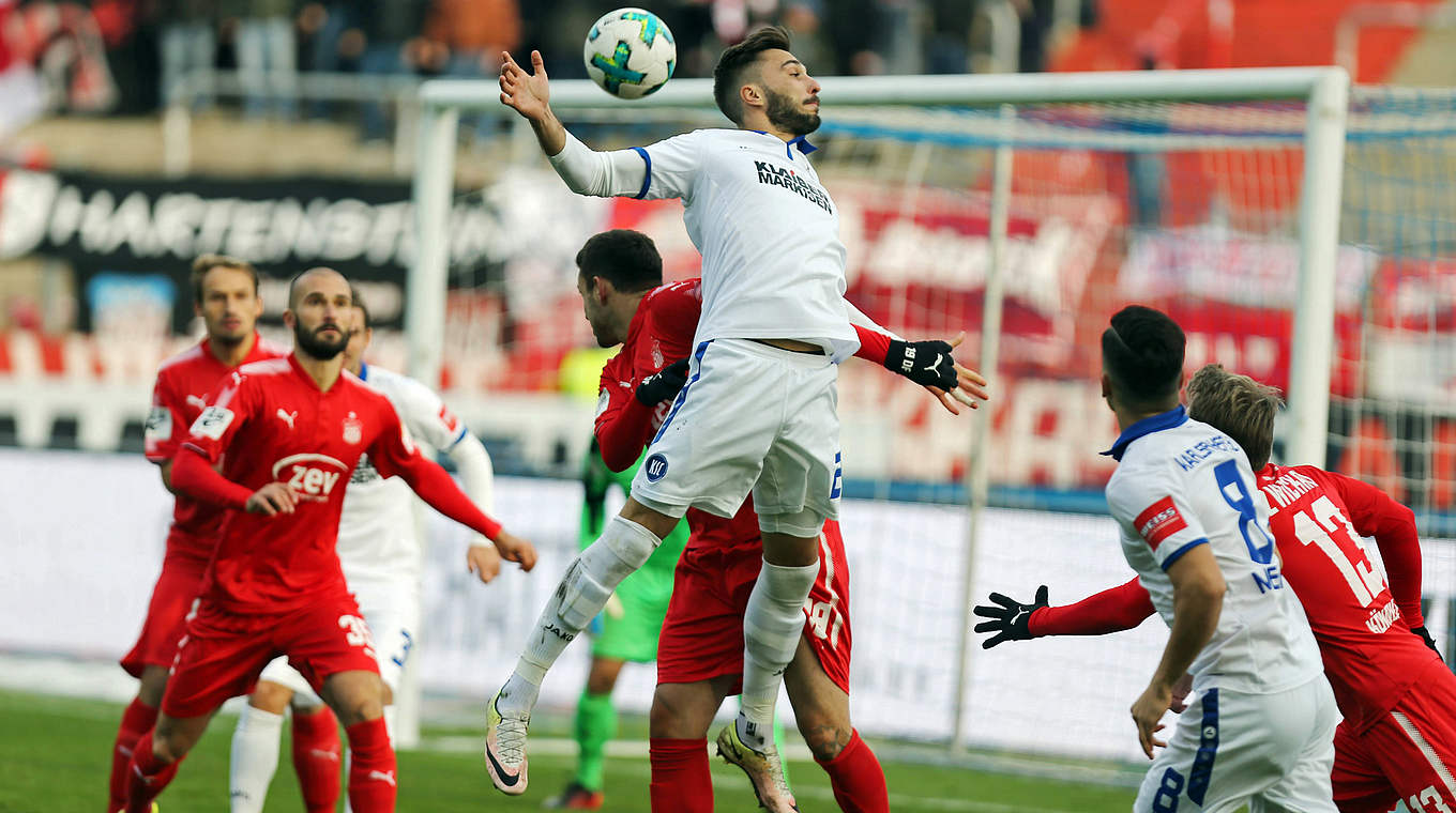 FSV Zwickau vs. Karlsruher SC: Spiel findet am 23. April stattt © imago/Sportfoto Rudel