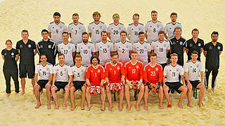 Trainingslager in Spanien: die deutsche Beachsoccer-Nationalmannschaft © DFB