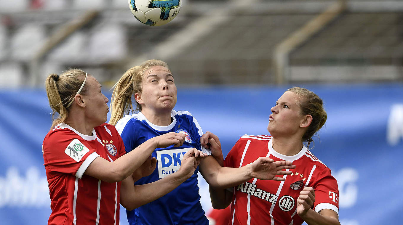 Wolfsburg und Bayern im Pokalfinale DFB Deutscher Fußball Bund e V