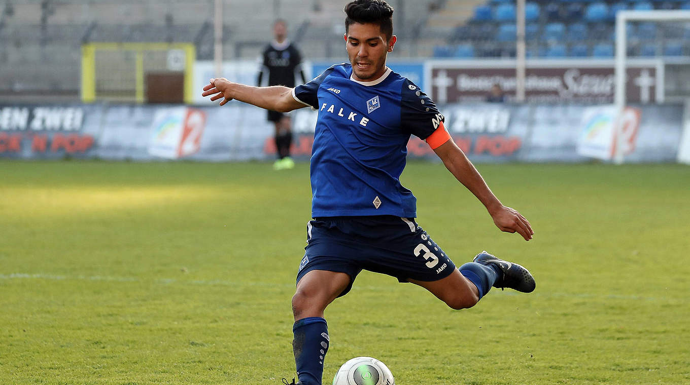 Wechselt vom SV Waldhof Mannheim zum SV Meppen: Linksverteidiger Hassan Amin © imago/foto2press