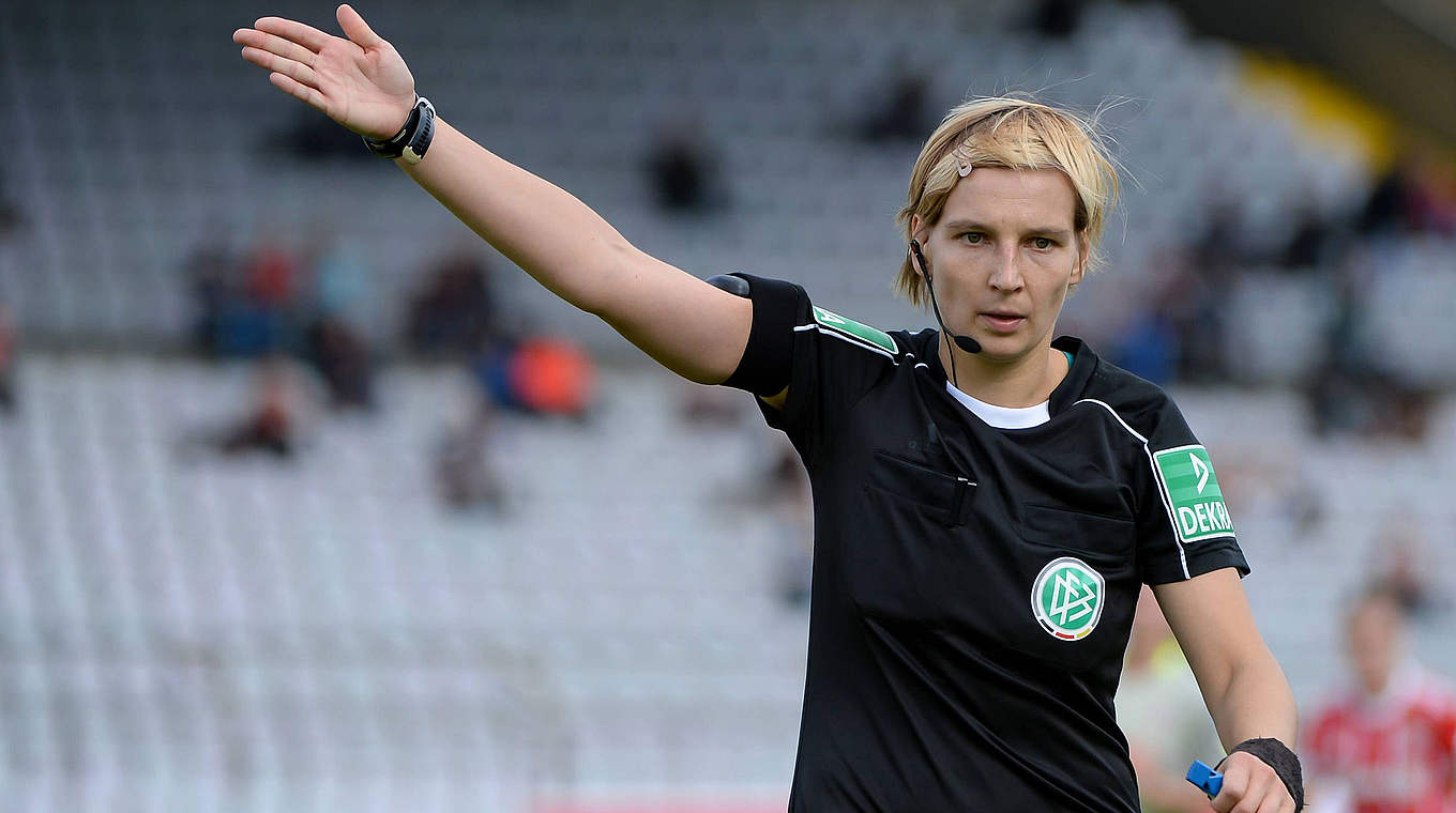 Leitet ihr 18. Spiel in der Allianz Frauen-Bundesliga: Christine Weigelt aus Leipzig © imago/foto2press