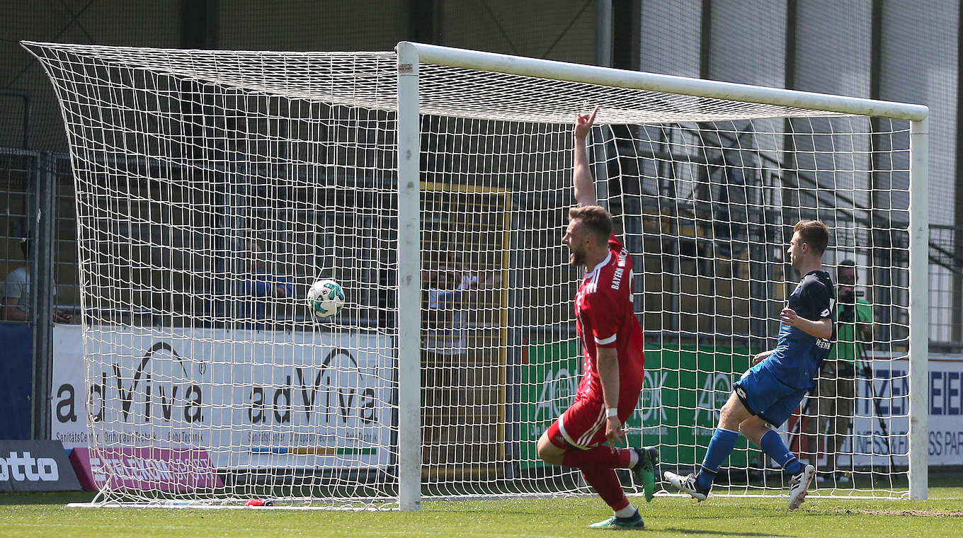 Auch gegen Unterhaching treffsicher: Juniorennationalspieler Manuel Wintzheimer (l.) © 2018 Getty Images