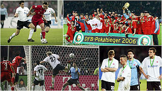 Vor zwölf Jahren: Bayern München gewinnt das DFB-Pokalfinale gegen Frankfurt © Getty Images/Collage DFB