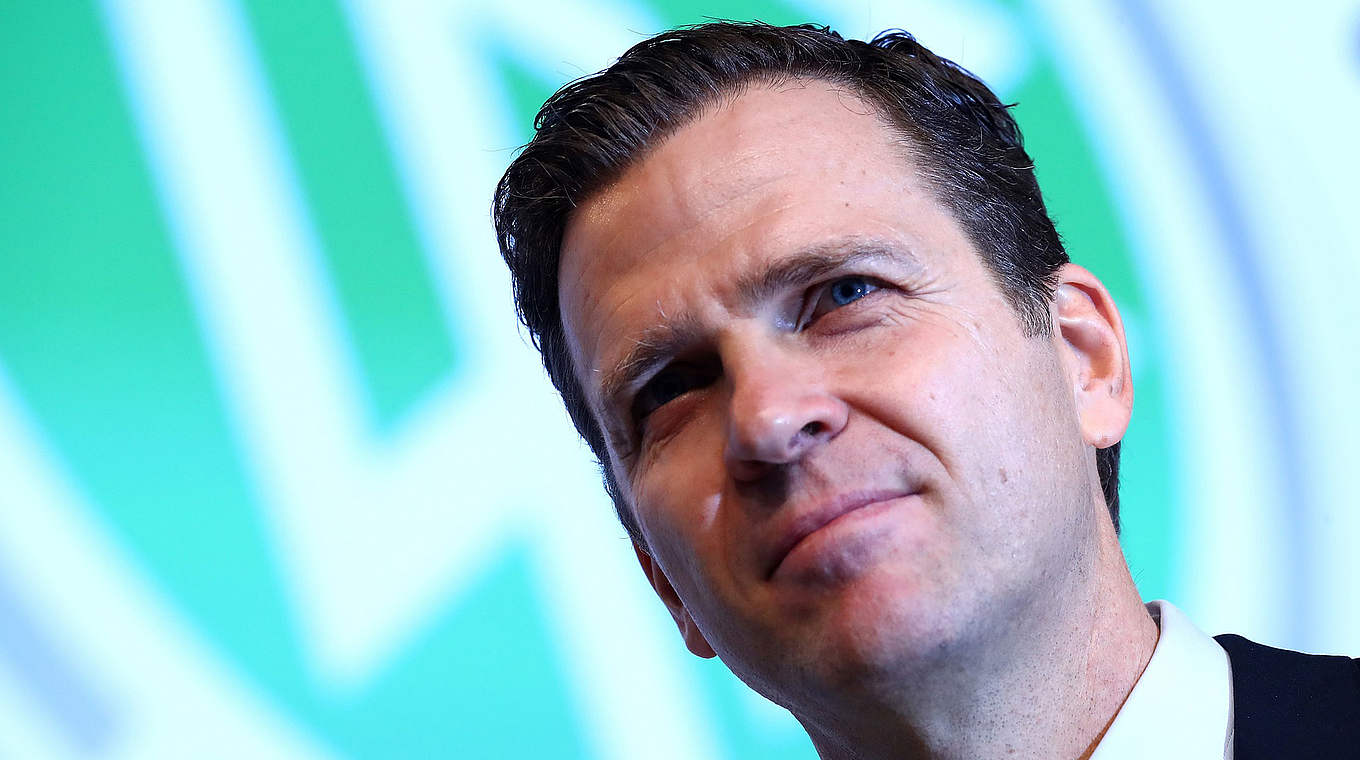 Oliver Bierhoff: "I'm living in the present and looking forwards." © DFB