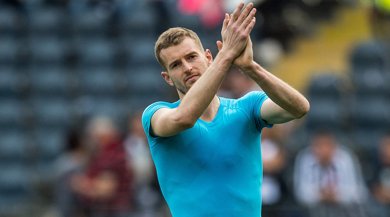 The DFB Cup final against Bayern München will be Hradecky's last match in an Eintracht Frankfurt shirt © 2017 Getty Images