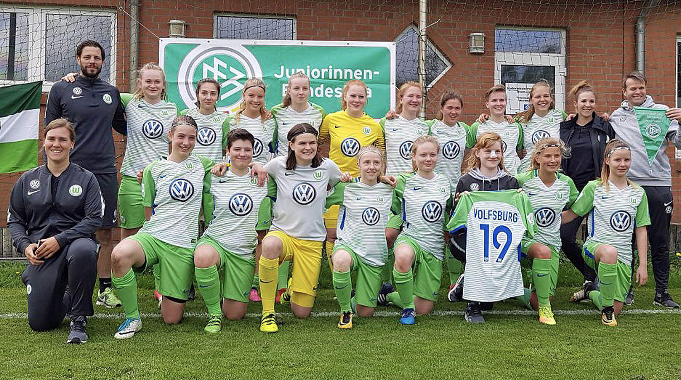 Staffelsieger im Nord/Nordosten: der VfL Wolfsburg © VfL Wolfsburg