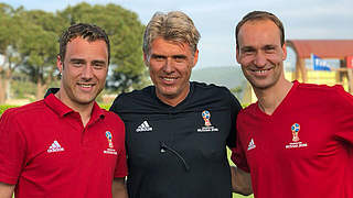 Bei der WM als Video-Assistenten im Einsatz: Felix Zwayer (l.) und Bastian Dankert (r.) © DFB