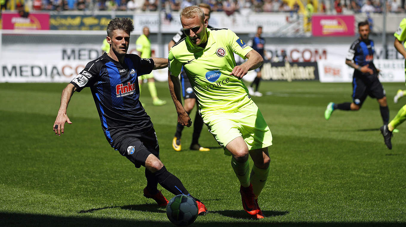 Fehlt Wehen Wiesbaden im Saisonfinale: Alf Mintzel (v.r.) © 2018 Getty Images