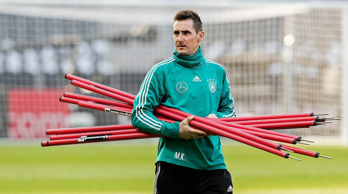 Klose: "I'll give everything to repay the faith that's been put in me." © 2018 Getty Images