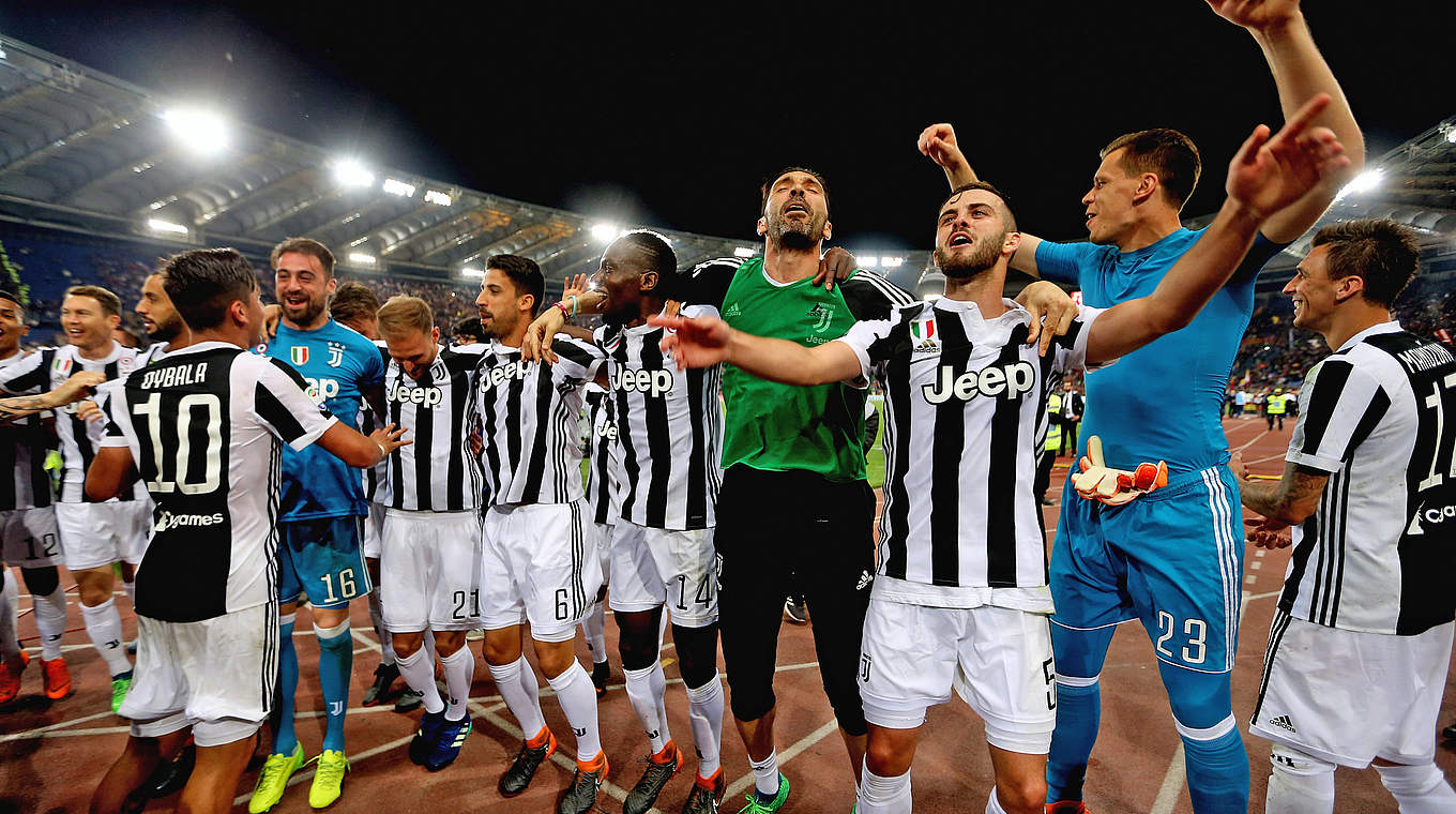 Juventus have now won seven Serie A titles in a row © 2018 Getty Images