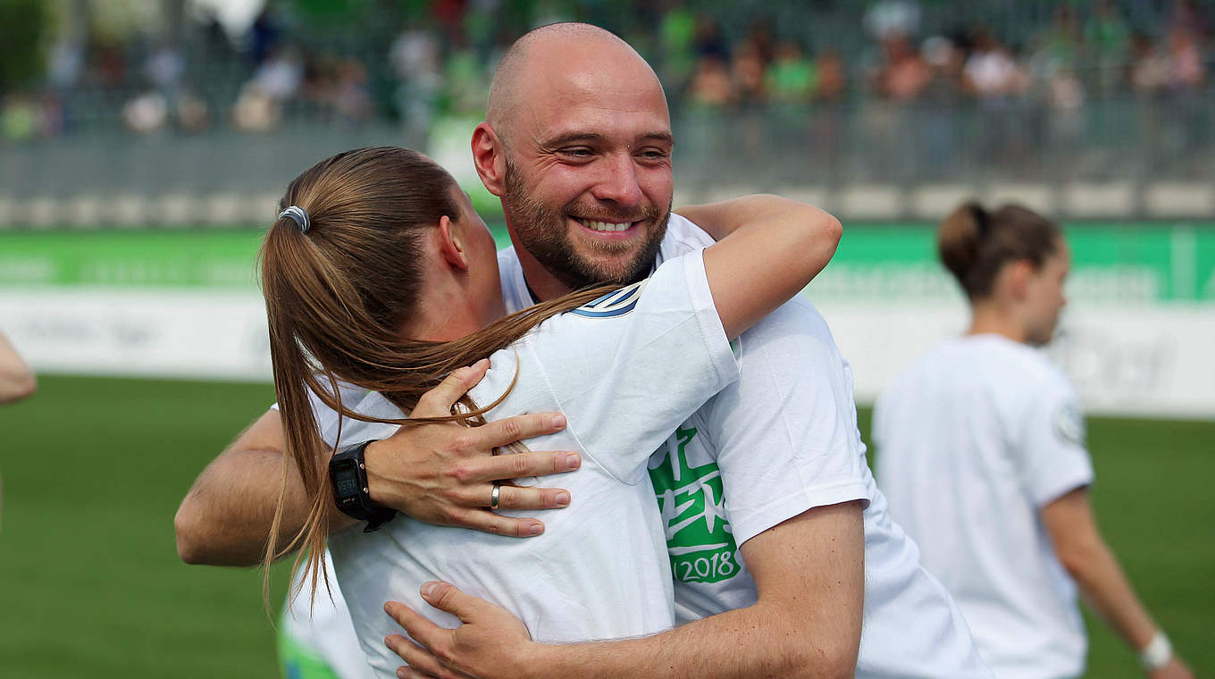 Wolfsburgs Meistertrainer Lerch: "Den wichtigsten Titel haben wir schon sicher" © imago/regios24
