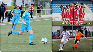 Es kann losgehen: Qualifikationsrunde für eingleisige 2. Frauen-Bundesliga terminiert © Bilder Imago / Collage DFB