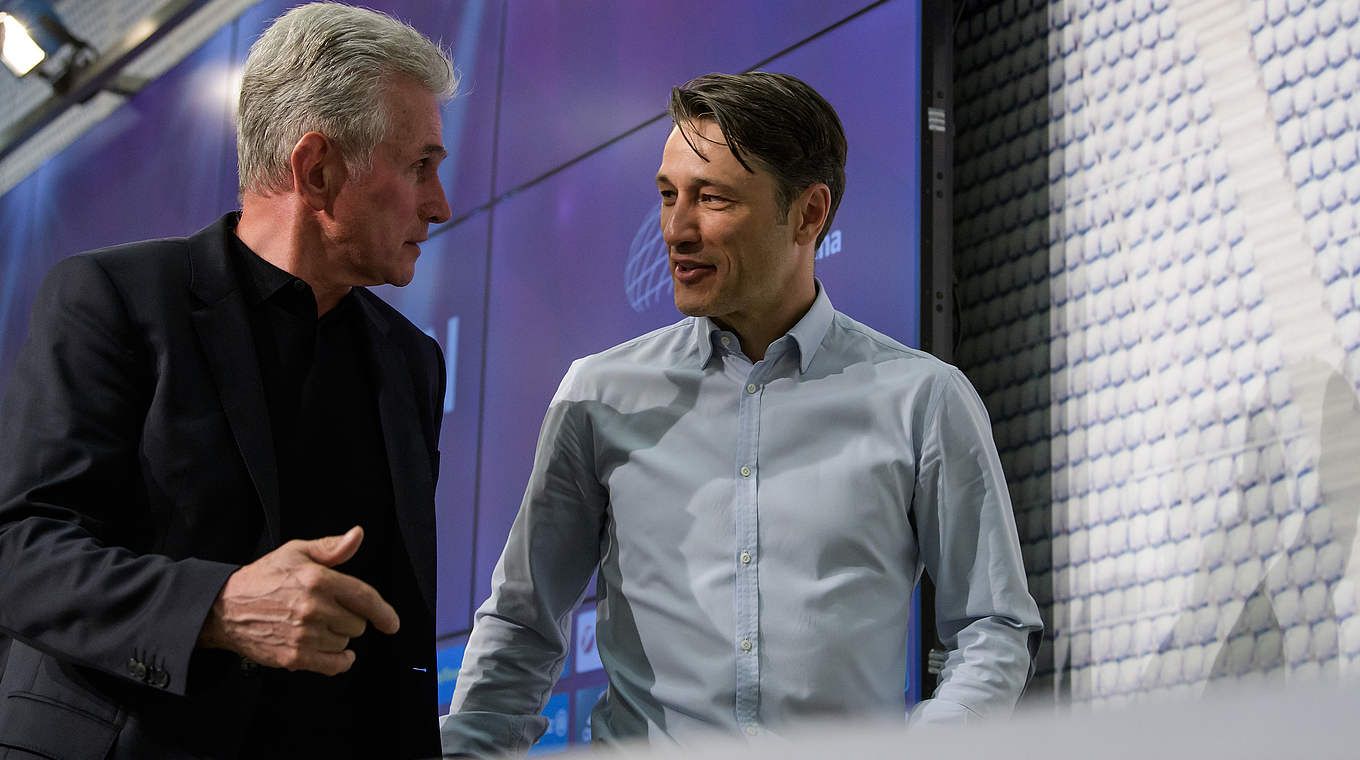 Jupp Heynckes: "Really good work is being done in Frankfurt under Niko Kovac." © 2018 Getty Images