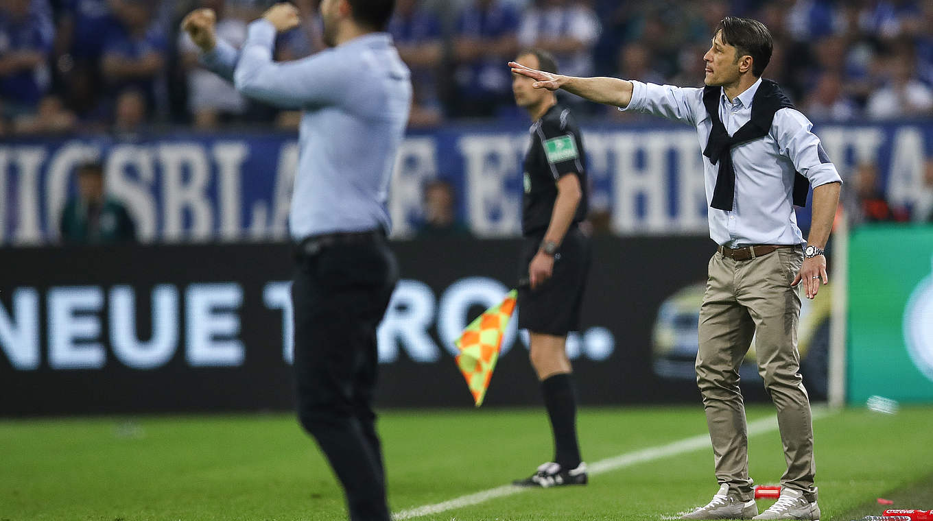 Kovac: "Eintracht are in the final for the second consecutive season - no one expected that." © 2018 Getty Images