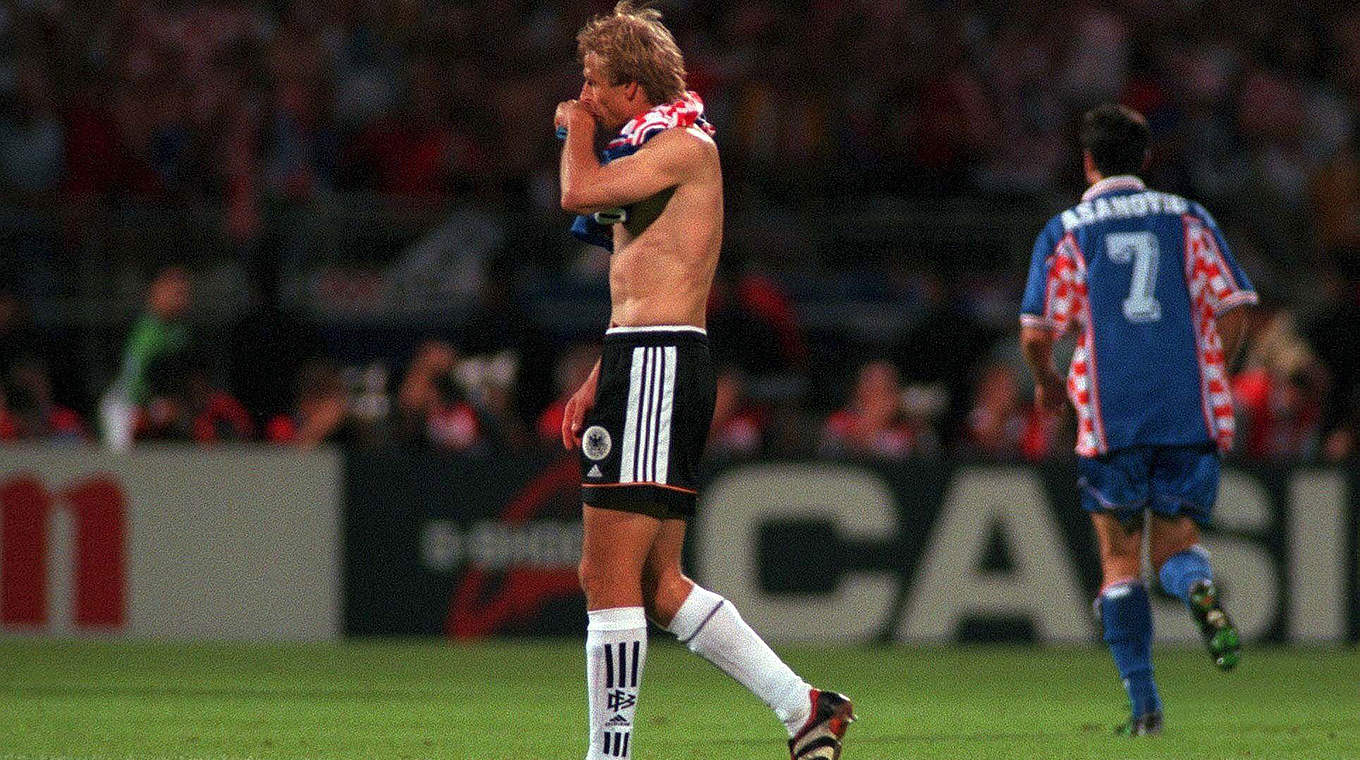Kapitän Klinsmann: "Was wir an Kameradschaft aufgebaut haben, kann sich sehen lassen" © Bongarts