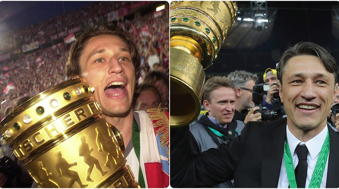 Pokalsieger als Spieler und Trainer: Niko Kovac © imago/Getty Images/Collage DFB
