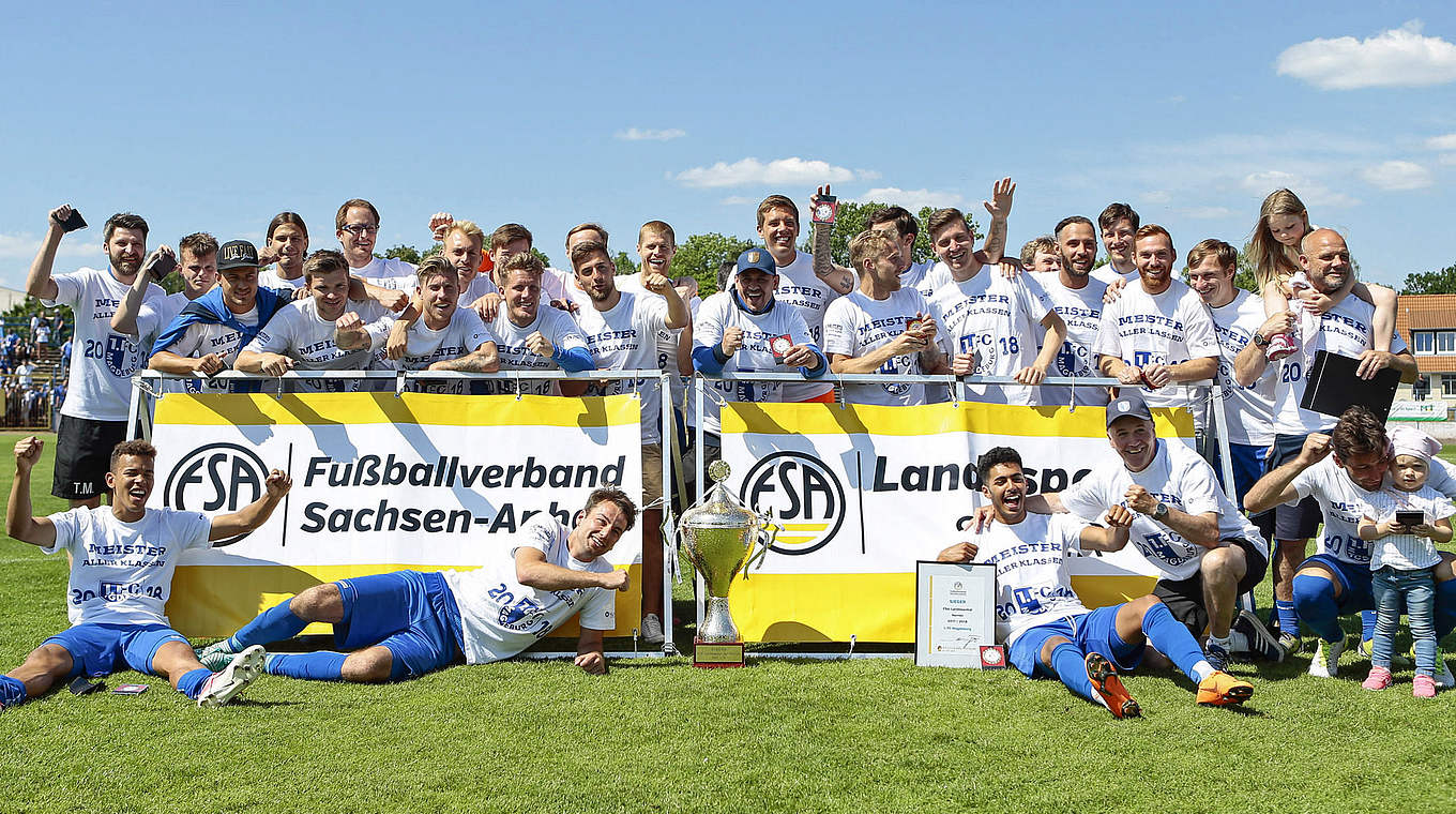 3. Liga champions Magdeburg capped their season off in style by winning the Sachsen-Anhalt regional Pokal. © Jan Kuppert
