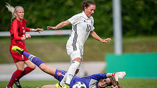 Klarer Sieg gegen die Tschechische Republik: Maja Sternad trifft zum 3:1 © 2018 Getty Images