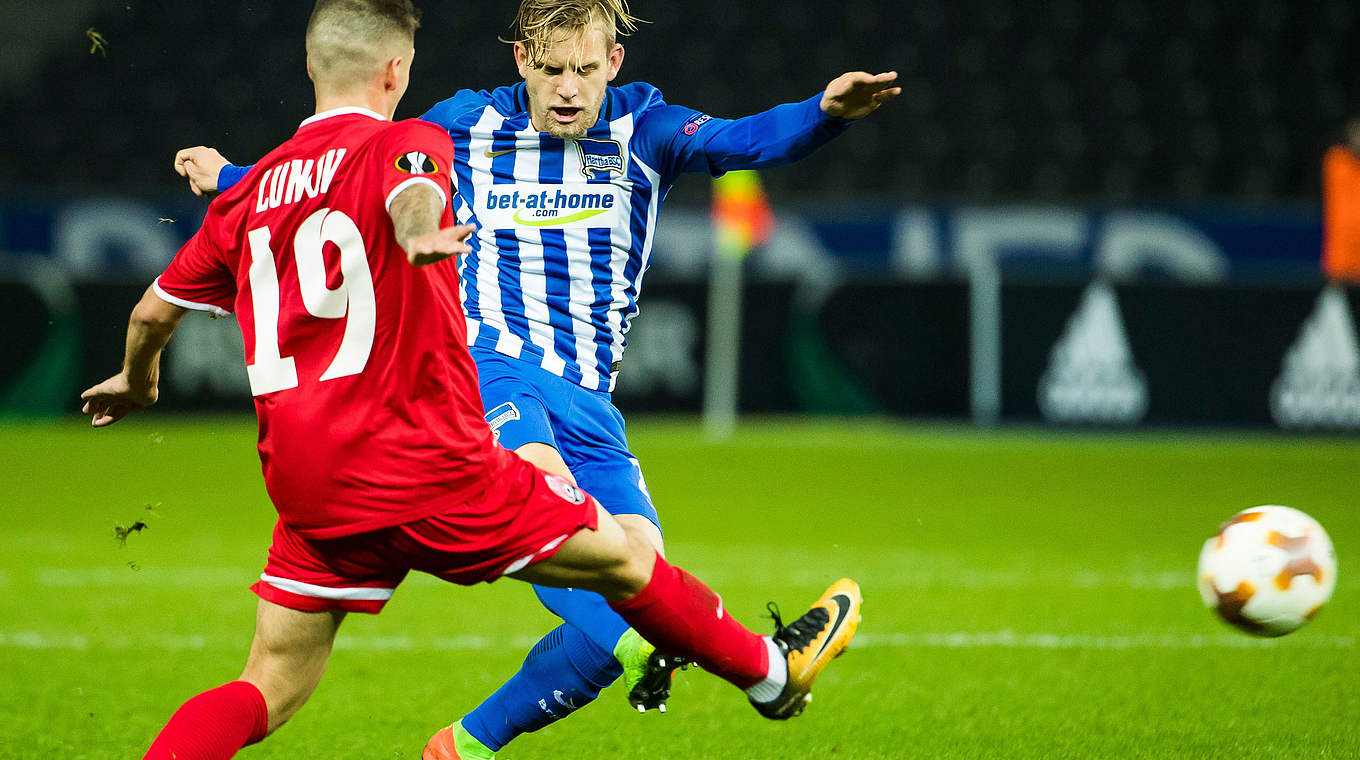 Arne Maier (r.): "Ohne Druck macht Fußball doch keinen Spaß" © Getty Images