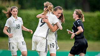 Zweiter Sieg im zweiten Spiel: Die deutsche U 15 besiegt Tschechien in Mittweida © 2018 Getty Images