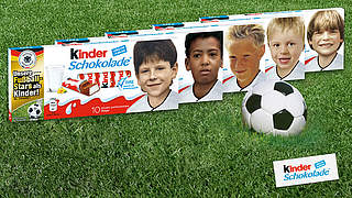 Sonderedition: Die DFB-Stars in Kindertagen © www.kinderschokolade.de