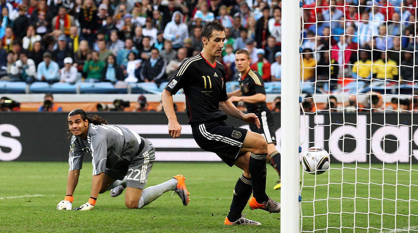 Doppelpacker im WM-Viertelfinale gegen Argentinien: Miroslav Klose © GettyImages