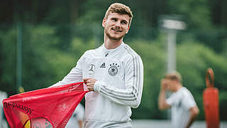 Striker Timo Werner will appear in the starting XI against Saudi Arabia © © Philipp Reinhard, 2018