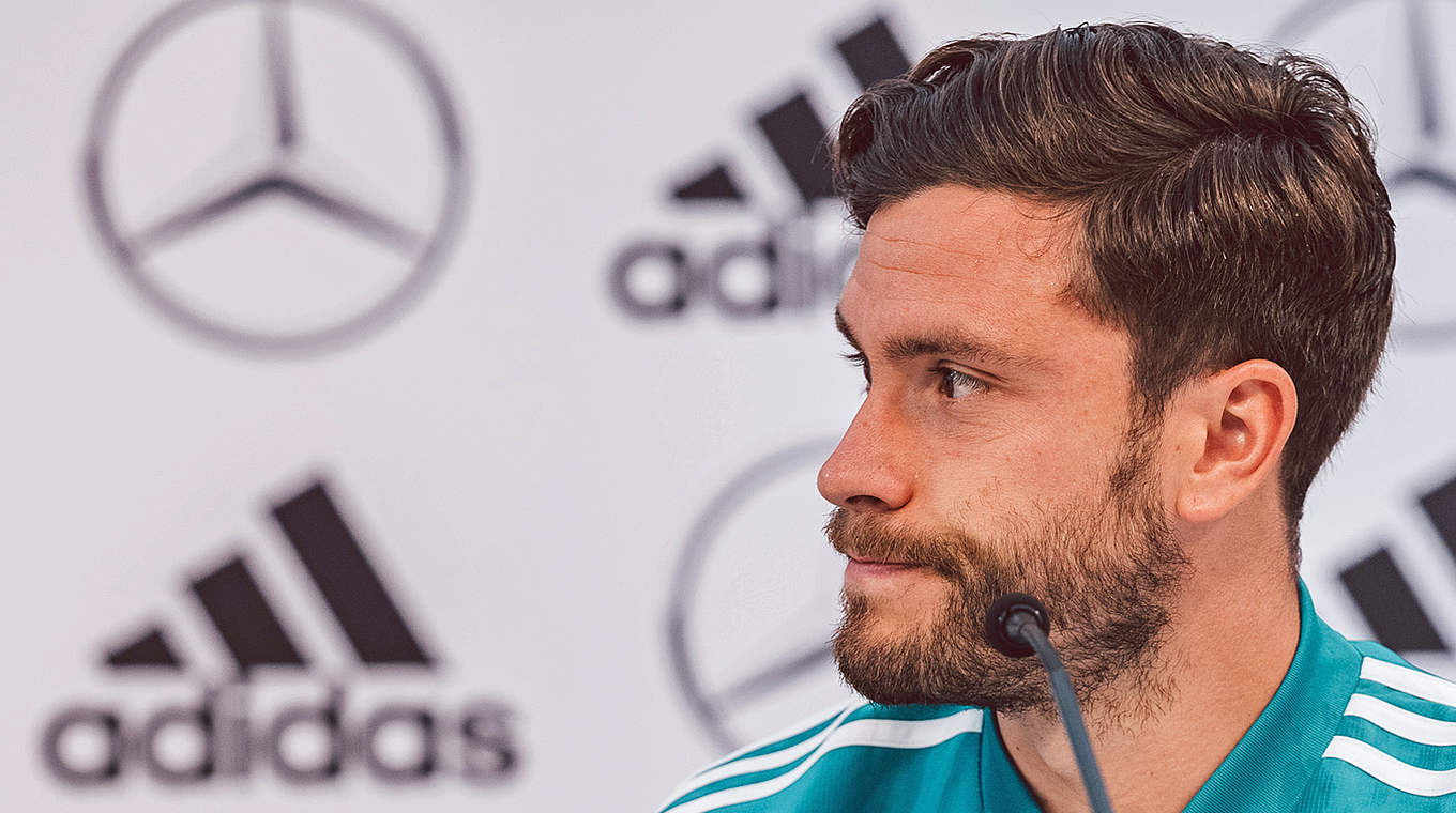 Jonas Hector on his World Cup debut: "I can’t wait to get there" © © Philipp Reinhard, 2018