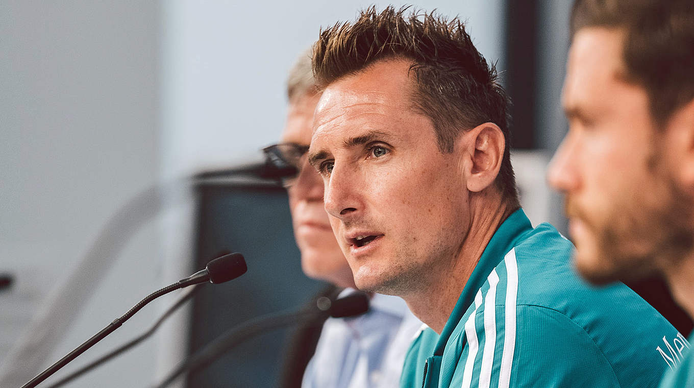 Miroslav Klose: "Wir müssen einen positiven Teamspirit schaffen" © © Philipp Reinhard, 2018