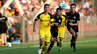 Zwei Teams, ein Ziel: Dortmund und Leverkusen wollen ins Endspiel einziehen © 2018 Getty Images