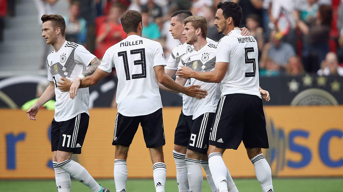 Timo Werner scored his eighth Germany goal in just 14 appearances © 2018 Getty Images