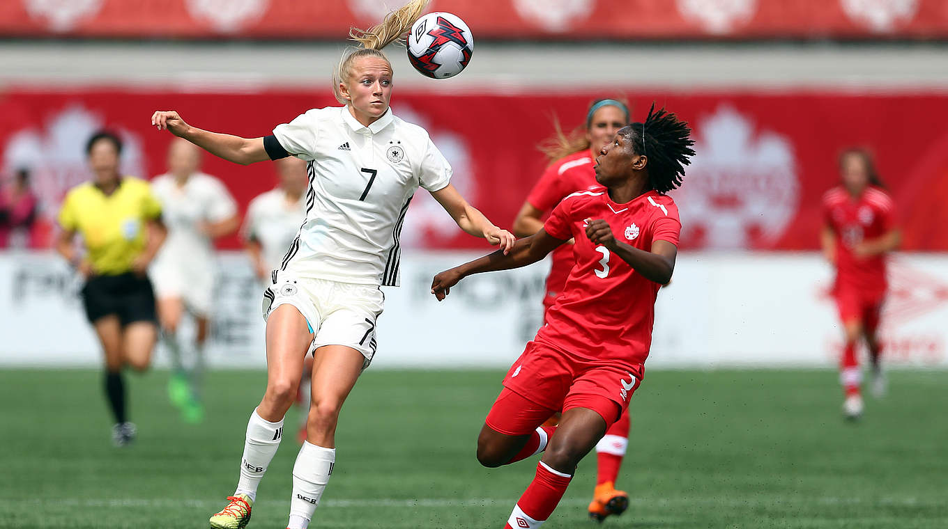 Sehen Sie nachfolgend die besten Bilder zum Sieg der DFB-Frauen in Kanada © 2018 Getty Images