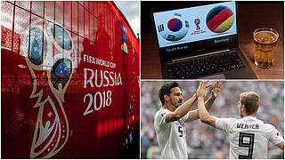 Täglich Infos rund um die Nationalmannschaft: die DFB-Webshow auf Mixer.com © Getty Images/Collage DFB