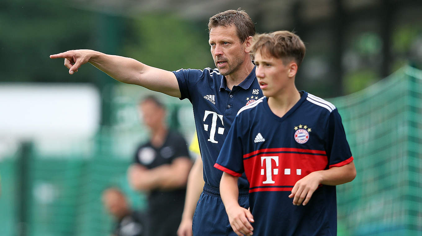 FCB-Coach Seitz: "Wir wollen unserer Idee treu bleiben und unser Spiel durchsetzen" © 2018 Getty Images