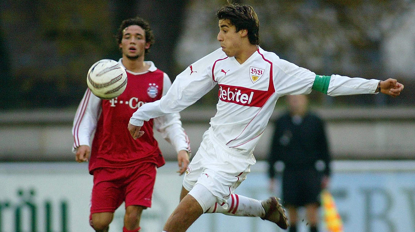 Finalniederlage 2003, Titelgewinn 2004: Sami Khedira (v.) und der VfB Stuttgart © imago sportfotodienst