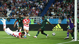 Former Bayern striker Mandzukic had a heavy hand in the first goal. © 2018 Getty Images