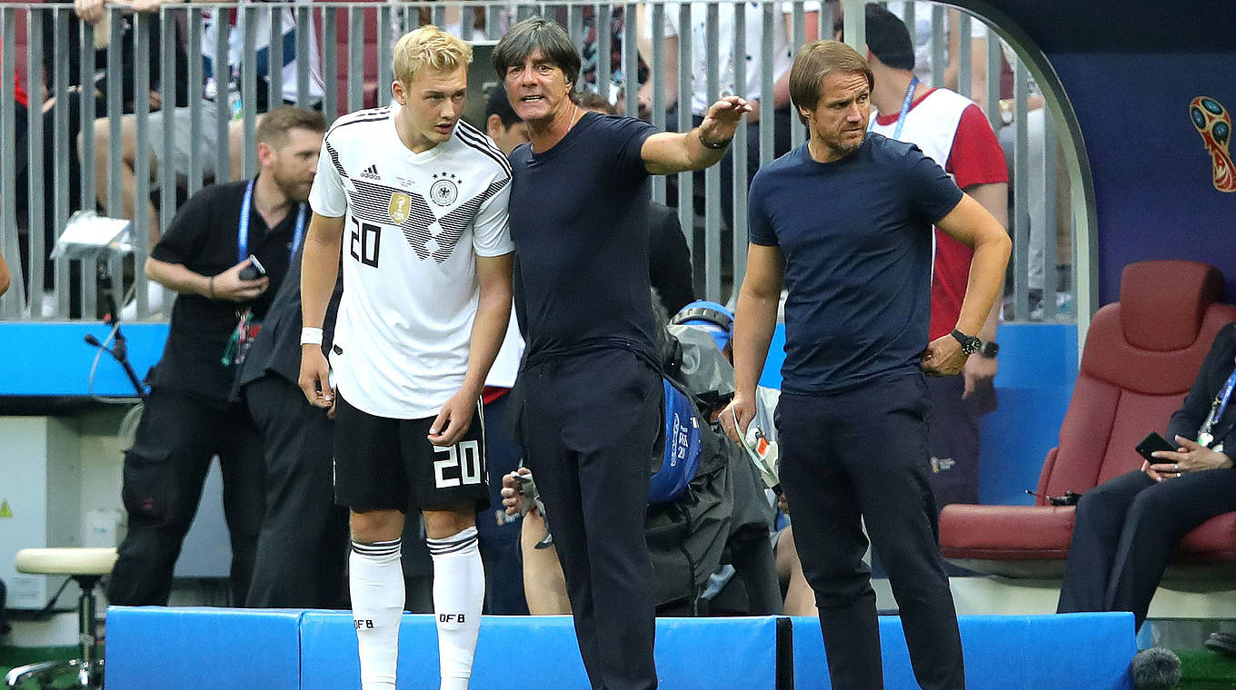 Löw: "We are not goint to suddenly abandon our philosophy." © 2018 Getty Images