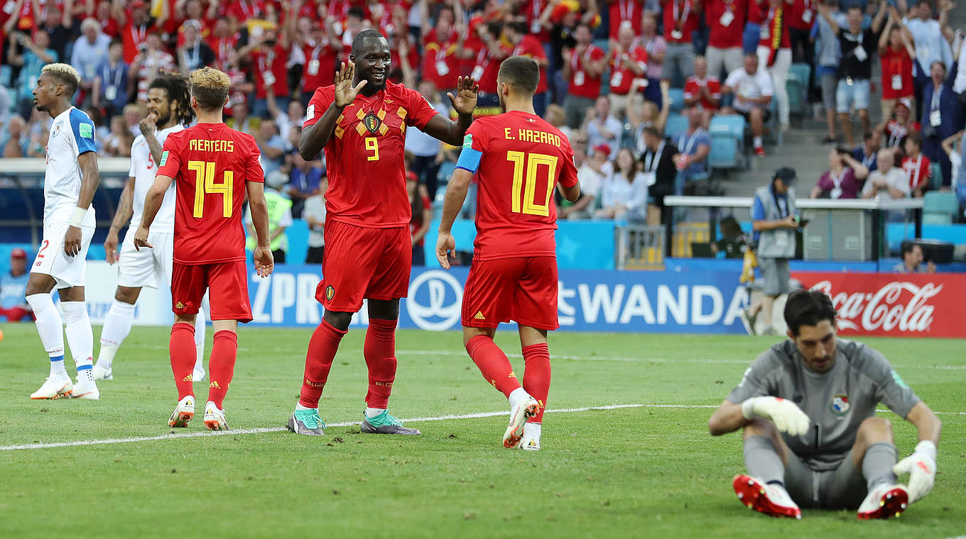 Man of the Match: Romelu Lukaku  © 2018 Getty Images