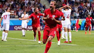 Harry Kane wins the game for the Three Lions. © 2018 Chris Brunskill/Fantasista