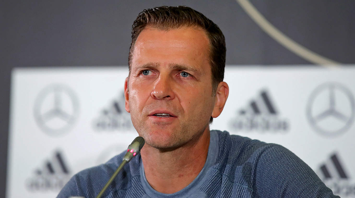 Bierhoff: "Our analysis was open and honest." © 2018 Getty Images