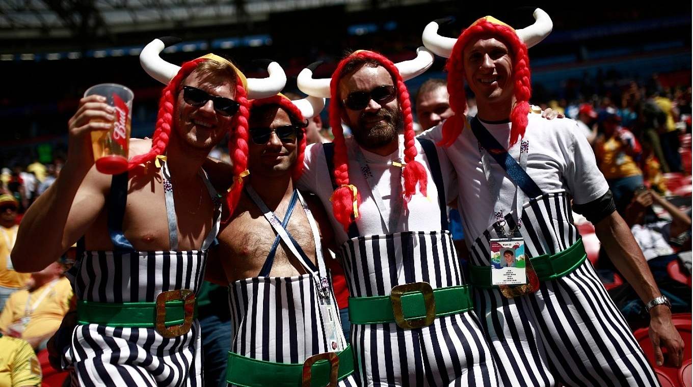 "Allez les bleus!"  © Getty Images