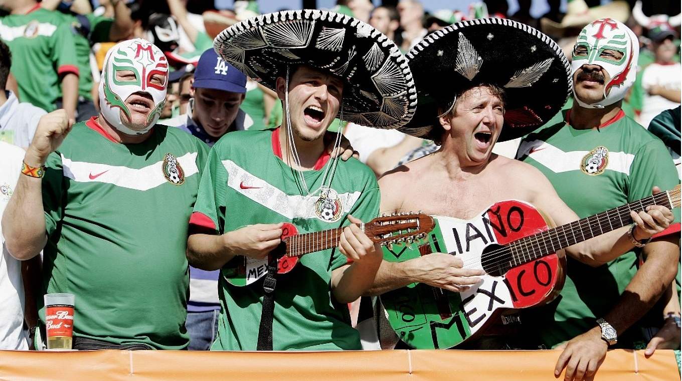 Die musikalische Unterstützung darf bei den mexikanischen Fans nie fehlen.  © Getty Images