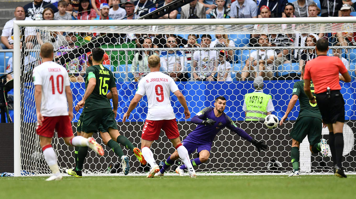 Keine Sieger in Samara: Dänemark und Australien trennen sich mit einem Remis © Getty Images