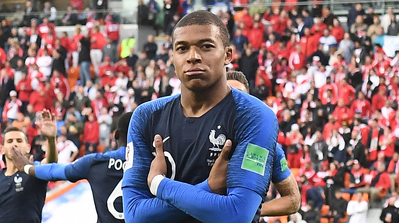 Kylian Mbappe becomes France's youngest ever goalscorer at a World Cup  © This content is subject to copyright.